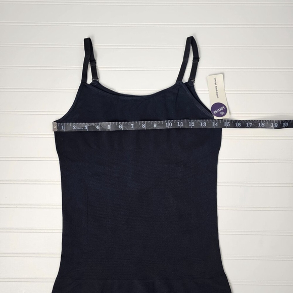Empetua by Shapermint Women's Black Scoop Neck Shaper Cami Size XL NWT - Picture 10 of 13